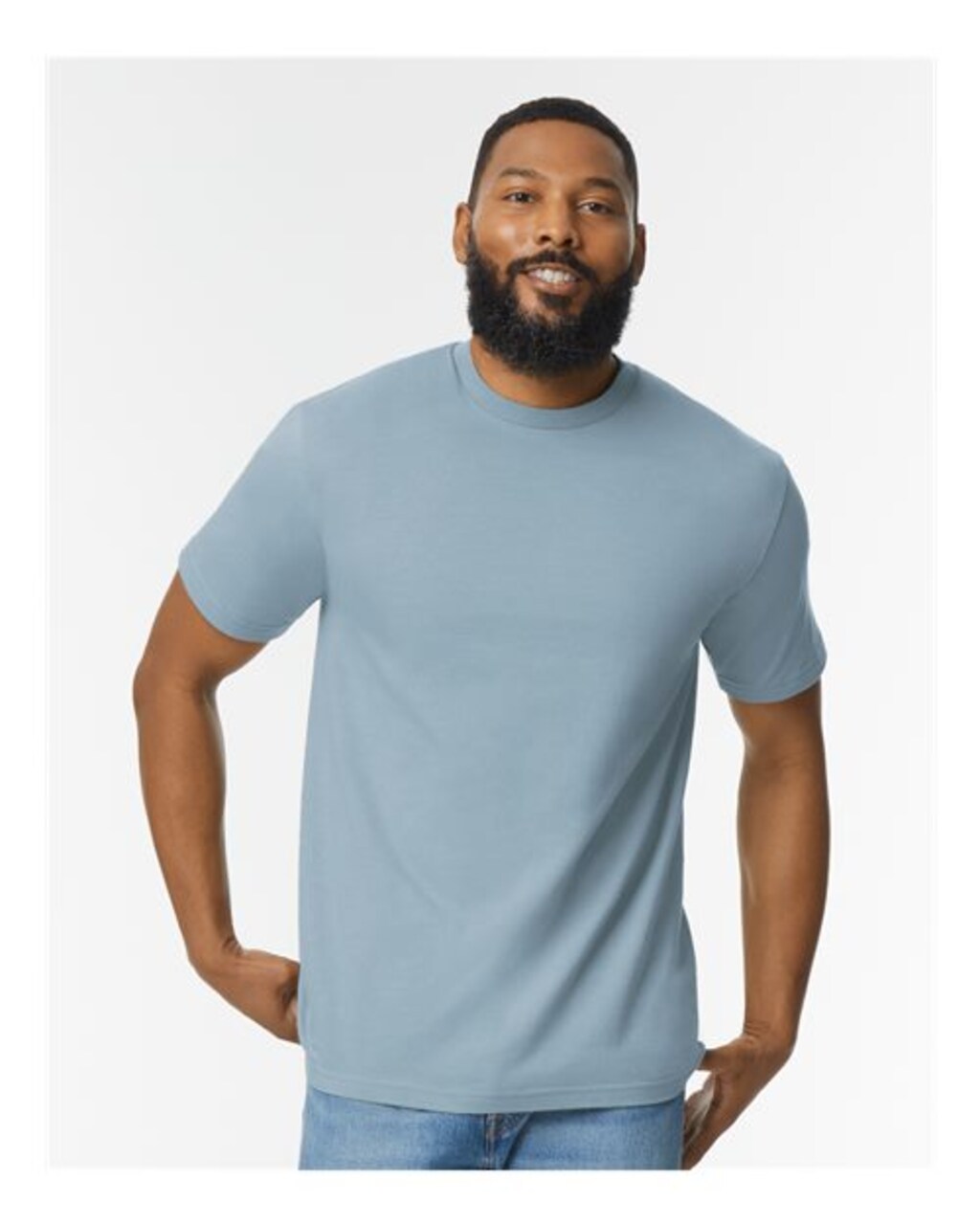 Gildan Softstyle Midweight Crewneck Short Sleeve T-Shirt For Modern Classic Fit Durable Everyday Wear